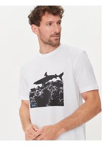 BOSS - Boss T-Shirt Te_Sea_Horse 50515626 Biały Regular Fit. Kolor: biały. Materiał: bawełna #5