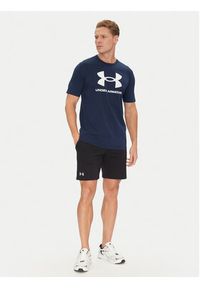Under Armour Szorty sportowe Rival 1379779 Czarny Regular Fit. Kolor: czarny. Materiał: bawełna. Styl: sportowy