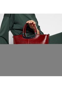 Creole Torebka K10174 Czerwony. Kolor: czerwony. Materiał: skórzane #4