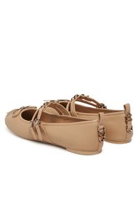 Pinko - PINKO Baleriny Gioia 09 SD0297 P003 Beżowy. Kolor: beżowy. Materiał: skóra #4