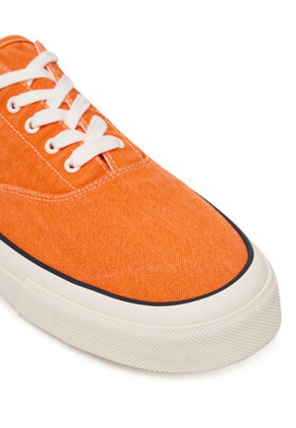 Polo Ralph Lauren Tenisówki Keaton V2 Sk 816P07662005 Pomarańczowy. Kolor: pomarańczowy. Materiał: materiał