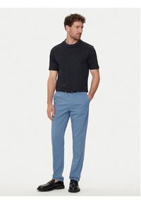 BOSS - Boss Chinosy Kaiton 50505392 Niebieski Slim Fit. Kolor: niebieski. Materiał: bawełna #3