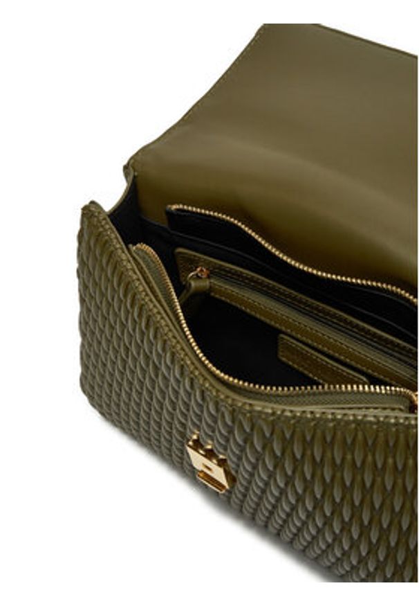 VALENTINO - Valentino Torebka Frequency Re VBS8DA09 Khaki. Kolor: brązowy. Materiał: skórzane