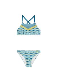 Dziewczęcy dwuczęściowy kostium kąpielowy Protest Ying. Kolor: niebieski #1