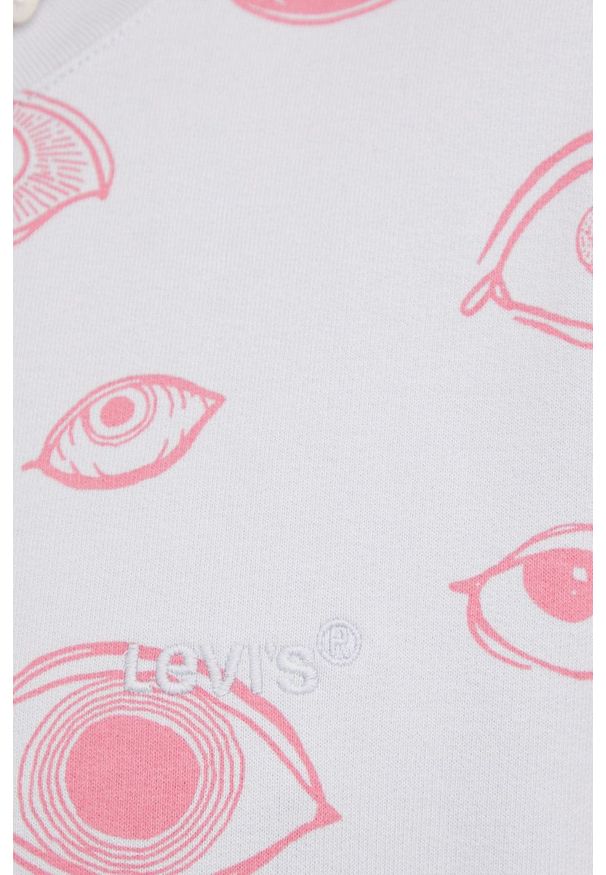 Levi's® - Levi's bluza bawełniana męska wzorzysta. Okazja: na spotkanie biznesowe. Kolor: niebieski. Materiał: bawełna. Styl: biznesowy