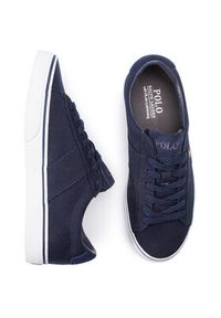Polo Ralph Lauren Tenisówki Sayer 816749369002 Granatowy. Kolor: niebieski. Materiał: materiał #5