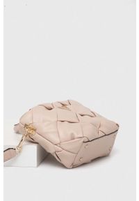 Guess torebka kolor beżowy. Kolor: beżowy #4