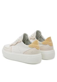 ecco - ECCO Sneakersy Street Platform W 21961361220 Biały. Kolor: biały. Materiał: skóra. Obcas: na platformie #5