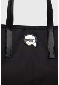 Karl Lagerfeld torebka kolor czarny. Kolor: czarny. Rodzaj torebki: na ramię #4