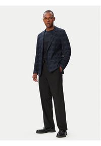 Hugo - HUGO Marynarka Anton263X-H 50565382 Granatowy Extra Slim Fit. Kolor: niebieski. Materiał: syntetyk #6