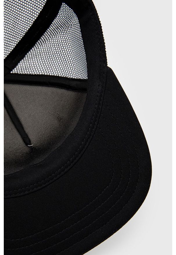 Vans czapka kolor beżowy wzorzysta. Kolor: beżowy