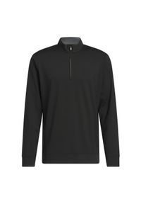 Adidas - Klasyczna kurtka treningowa 1/4 zip adidas Ultimate365. Typ kołnierza: golf. Kolor: czarny. Sport: golf #1