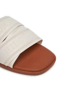 TOMMY HILFIGER - Tommy Hilfiger Klapki Webbing Mule FW0FW08421 Biały. Kolor: biały. Materiał: materiał #4