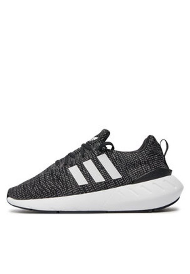 Adidas - adidas Sneakersy Swift Run 22 J GW8176 Szary. Kolor: szary. Materiał: materiał. Sport: bieganie