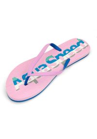 Japonki basenowe damskie Aqua Speed Moluki. Kolor: różowy. Styl: sportowy