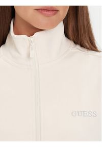 Guess Bluza V5BQ15 KCX22 Beżowy Regular Fit. Kolor: beżowy. Materiał: syntetyk