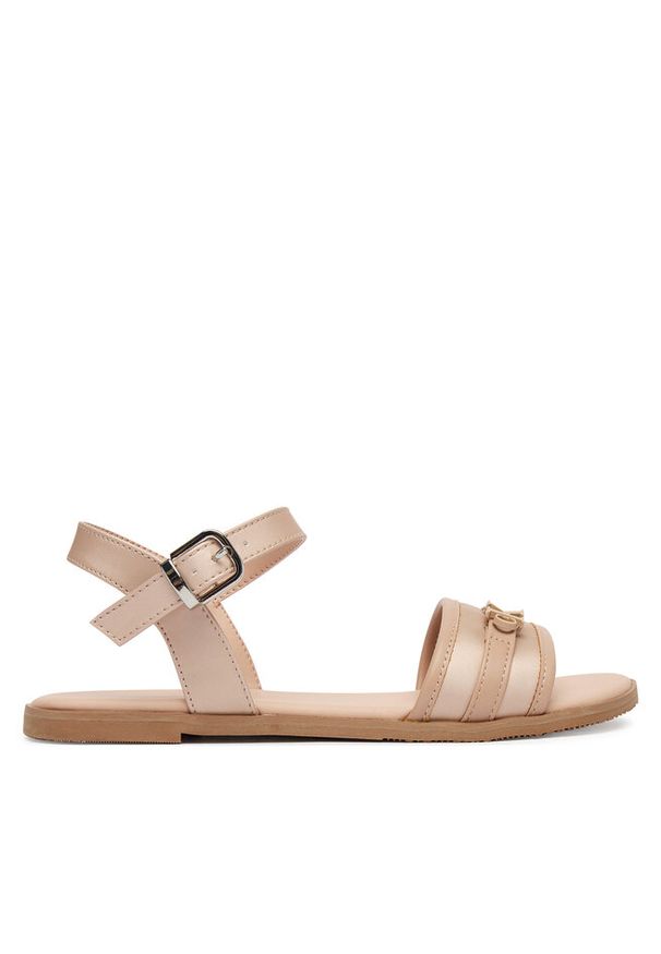 Sandały Calvin Klein. Kolor: beżowy