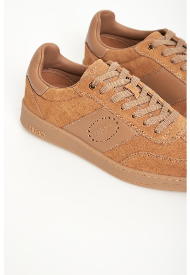 Liu Jo - Sneakersy męskie zamszowe LIU JO. Materiał: zamsz