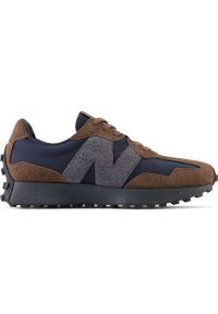 Buty New Balance M MS327WI brązowe. Okazja: na co dzień. Kolor: brązowy. Materiał: materiał, zamsz, skóra, guma. Szerokość cholewki: normalna #6