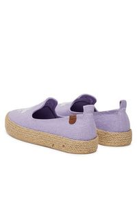 Roxy Espadryle CSS20547-02 Fioletowy. Kolor: fioletowy. Materiał: materiał