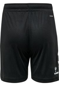 Spodenki piłkarskie dziecięce Hummel Core XK Poly Shorts. Kolor: czarny. Sport: piłka nożna