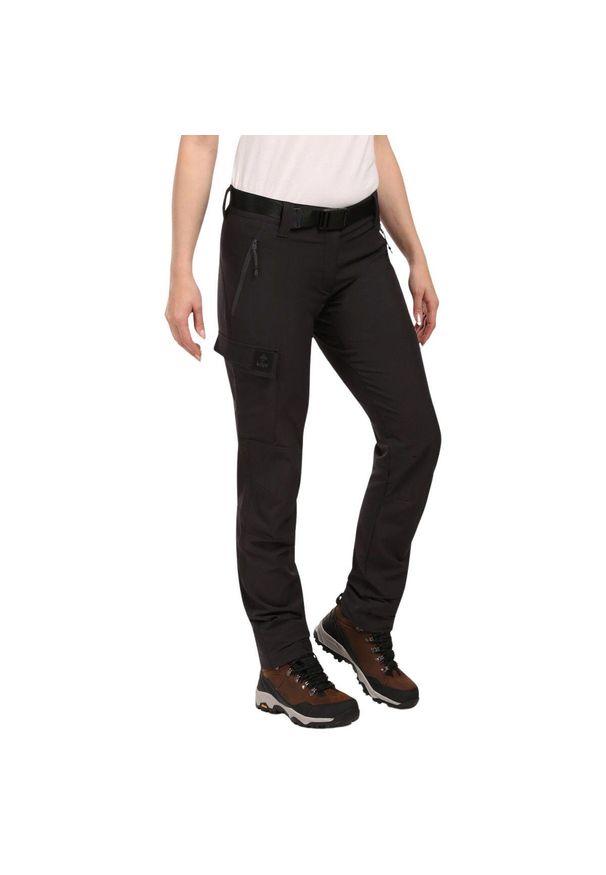 Damskie spodnie outdoorowe Kilpi BELVELA-W. Kolor: czarny. Sezon: lato. Sport: turystyka piesza