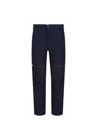 Regatta - Dziecięce Spodnie Z Odpinanymi Nogawkami Jnr Highton Z/O. Kolor: niebieski. Sezon: lato. Sport: turystyka piesza #1