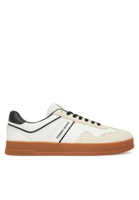 Tommy Jeans Sneakersy The Greenwich Leather EM0EM01587 Écru. Materiał: skóra