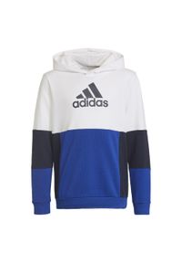 Adidas - Bluza dziecięca adidas Colourblock. Kolor: niebieski, wielokolorowy, czarny, biały #1