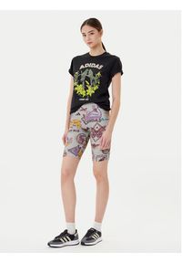 Adidas - adidas Kolarki Farm Bike JM8345 Szary Slim Fit. Kolor: szary. Materiał: bawełna #5