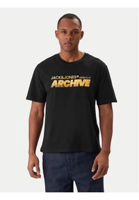 Jack & Jones T-Shirt Brat Tee 12288103 Czarny Regular Fit. Kolor: czarny. Materiał: bawełna #1
