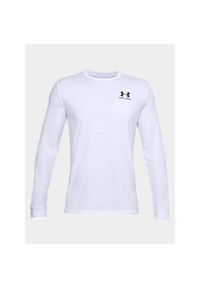 Under Armour - Koszulka longsleeve fitness męska UNDER ARMOUR z długim rękawem. Kolor: biały. Długość rękawa: długi rękaw. Długość: długie. Sport: fitness, bieganie #1