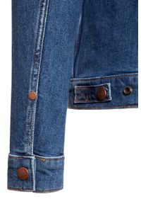 Wrangler - KURTKA JEANSOWA WRANGLER REGULAR JACKET DARKSTONE W44323090. Materiał: jeans #3