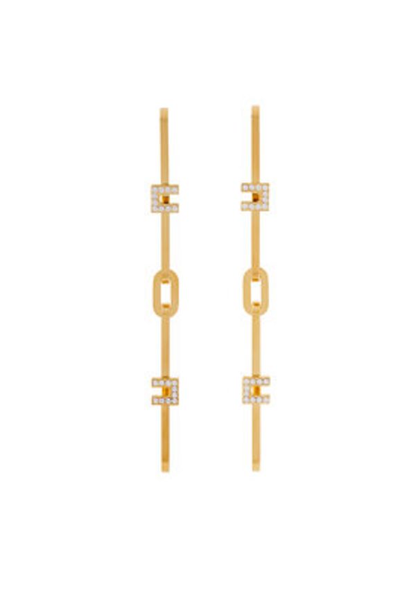 Elisabetta Franchi Kolczyki OR-12M-52E2-V260 Złoty. Materiał: metalowe. Kolor: złoty