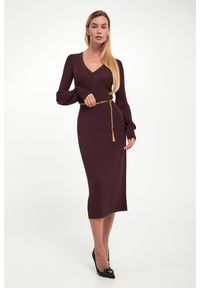 Elisabetta Franchi - Sukienka z jedwabiem ELISABETTA FRANCHI. Materiał: jedwab #1