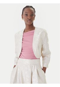 Rinascimento Bolerko CFC0127710003 Écru Regular Fit. Materiał: syntetyk #1