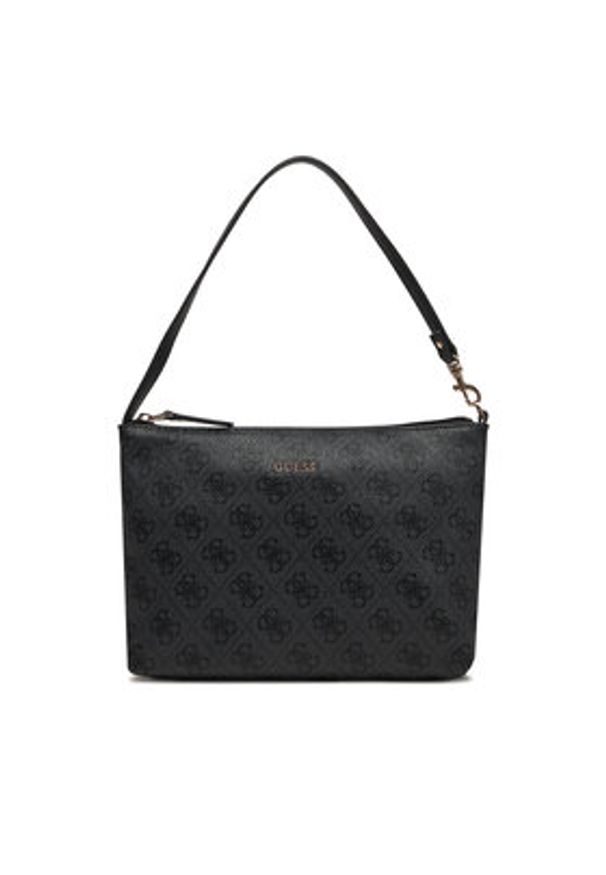 Guess Torebka Victtoria HWESG9 51428 Szary. Kolor: szary. Materiał: skórzane