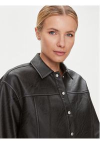 Calvin Klein Jeans Koszula J20J223240 Czarny Relaxed Fit. Kolor: czarny. Materiał: skóra #3