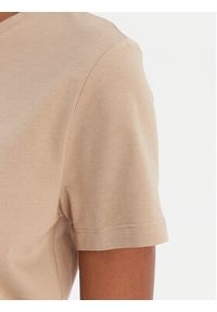 BOSS T-Shirt Elove 50554696 Brązowy Regular Fit. Kolor: brązowy. Materiał: bawełna #4