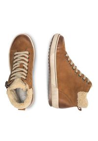 Remonte Trzewiki D0770-22 Brązowy. Kolor: brązowy. Materiał: nubuk, skóra #3