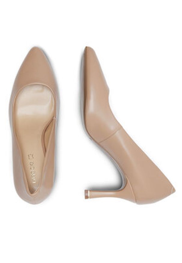 Lasocki Szpilki WYL3794-1Z Beżowy. Kolor: beżowy. Materiał: skóra. Obcas: na szpilce