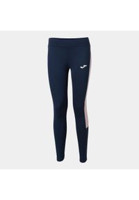 Legginsy do biegania damskie Joma Eco championship długie. Kolor: wielokolorowy, niebieski, różowy. Długość: długie
