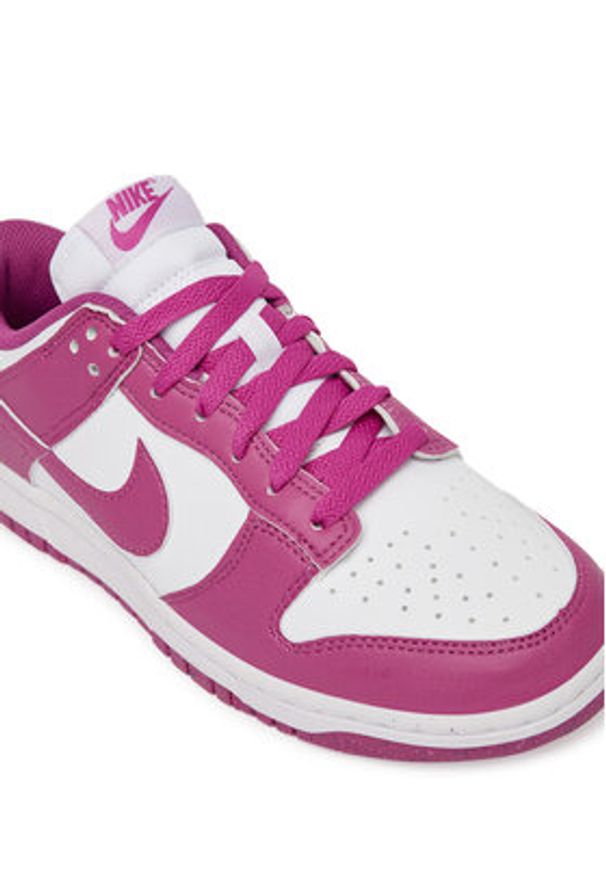 Nike Sneakersy Dunk Low Next Nature DD1873 110 Biały. Kolor: biały. Materiał: skóra