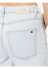 TOMMY HILFIGER - Tommy Hilfiger Szorty jeansowe WW0WW38260 Błękitny Straight Fit. Kolor: niebieski. Materiał: bawełna