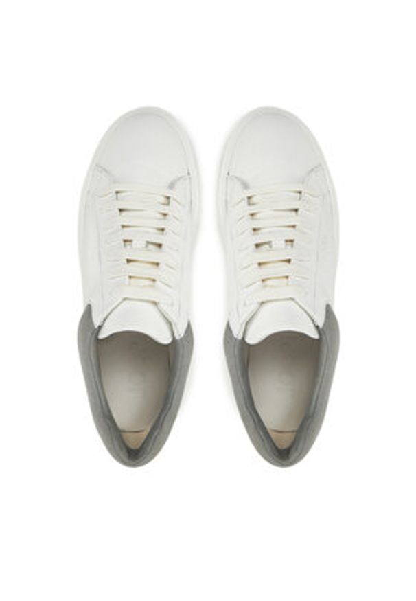 JOOP! Sneakersy Estate Stampa Largo 4140007683 Biały. Kolor: biały. Materiał: skóra