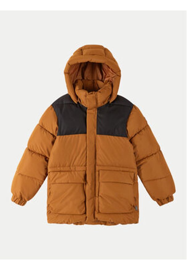 Reima Kurtka zimowa Toukola 5100364A Brązowy Regular Fit. Kolor: brązowy. Materiał: syntetyk. Sezon: zima
