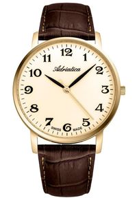 Zegarek męski Adriatica A1287.1221QN brązowy. Kolor: brązowy #1