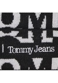 Tommy Jeans Czapka For You AW0AW14081 Czarny. Kolor: czarny. Materiał: bawełna, materiał