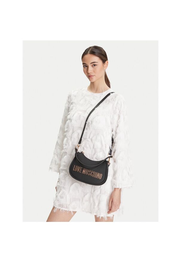 Love Moschino - Torebka LOVE MOSCHINO. Kolor: czarny