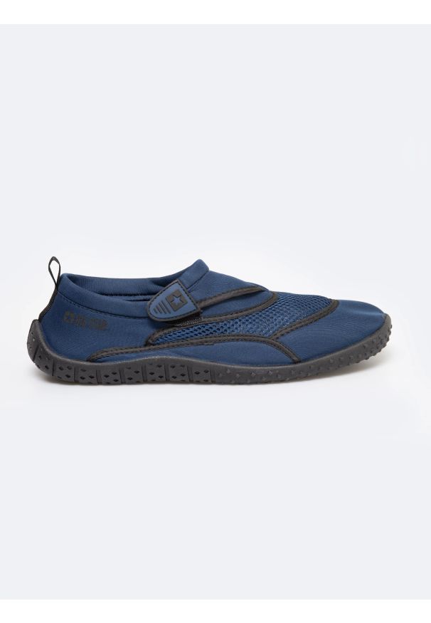 Big-Star - Buty męskie do wody granatowe NN174755 403. Okazja: na plażę, na spacer. Kolor: niebieski. Materiał: materiał. Styl: sportowy, wakacyjny, elegancki